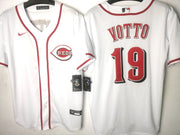 Cincinnati Reds - Votto #19 - Blanca