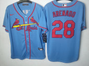 St. Louis Cardinals - Arenado #28 - Gris