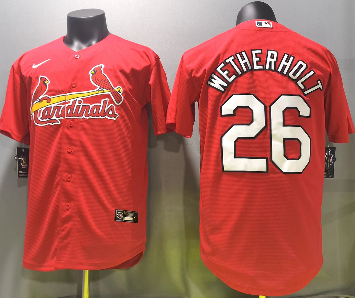 St. Louis Cardinals - Wetherholt #26 - Roja