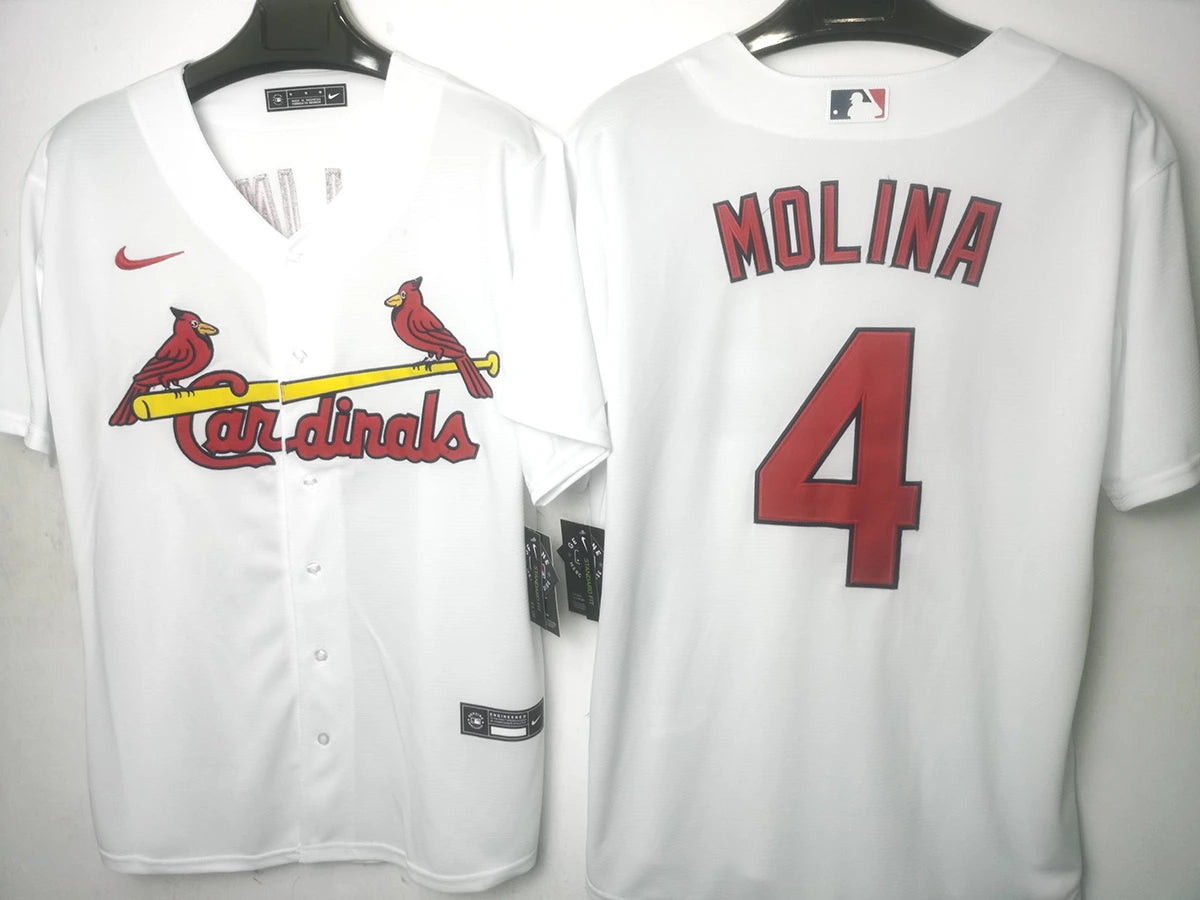 St. Louis Cardinals - Molina #4 - Roja