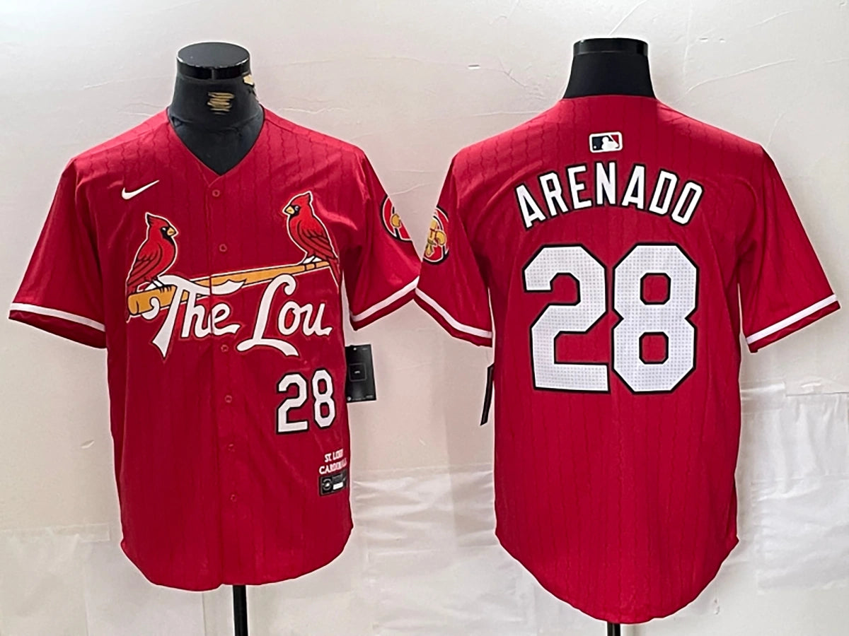 St. Louis Cardinals - Arenado #28 - Roja