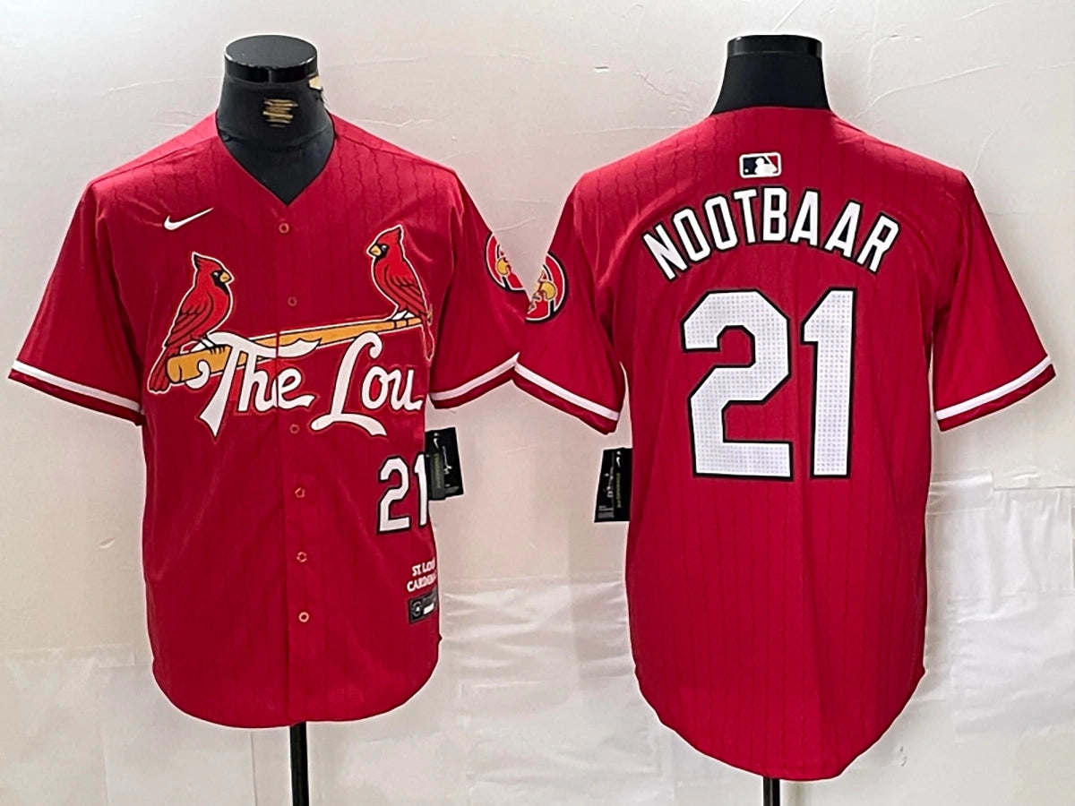 St. Louis Cardinals - Nootbaar #21 - Roja The Lou