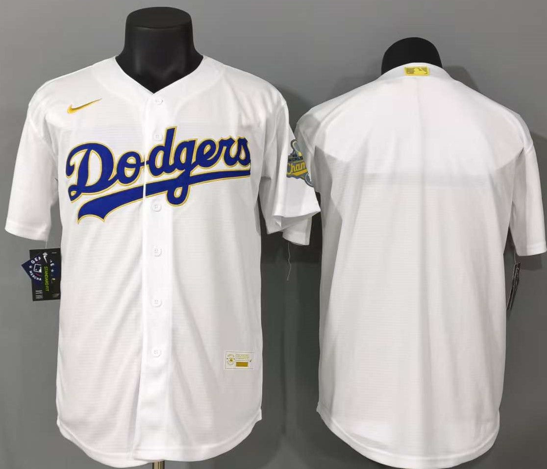 Los Angeles Dodgers - Jersey - Negro Dorado