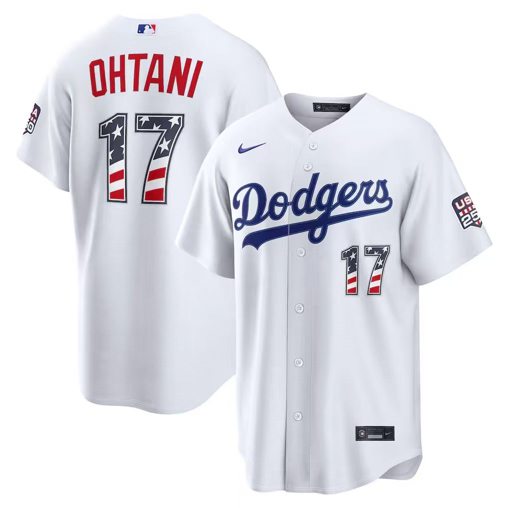 Los Angeles Dodgers - Ohtani All-Star #17 - Blanca Estrellas