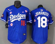 Los Angeles Dodgers - Yamamoto #18 - Blanca