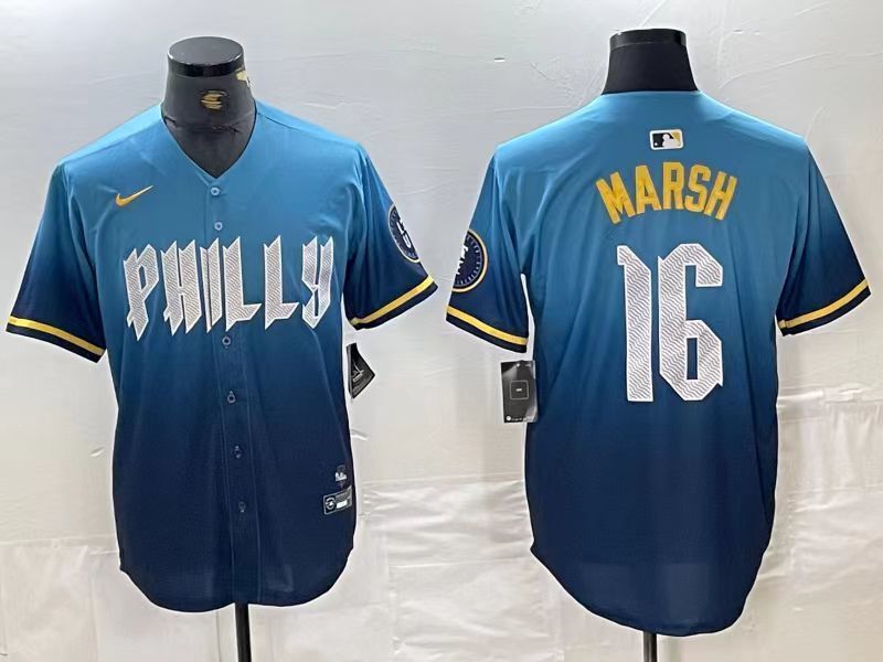 Philadelphia Phillies - Marsh #16 - City Connect Azul