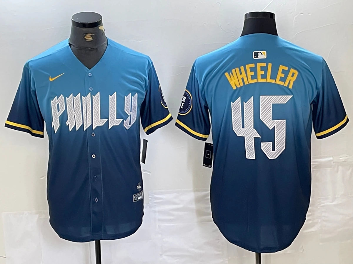 Philadelphia Phillies - Wheeler #45 - Celeste