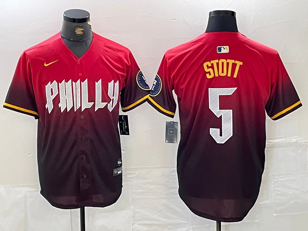 Philadelphia Phillies - Stott #5 - City Connect Azul