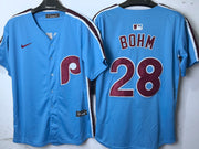Philadelphia Phillies - Bohm #28 - City Connect Azul