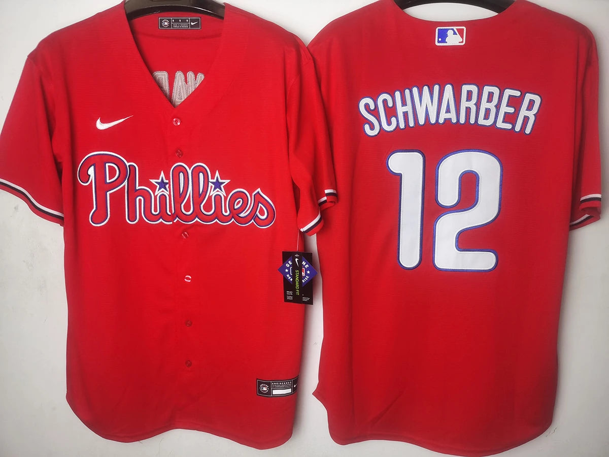 Philadelphia Phillies - Schwarber #12 - Blanca