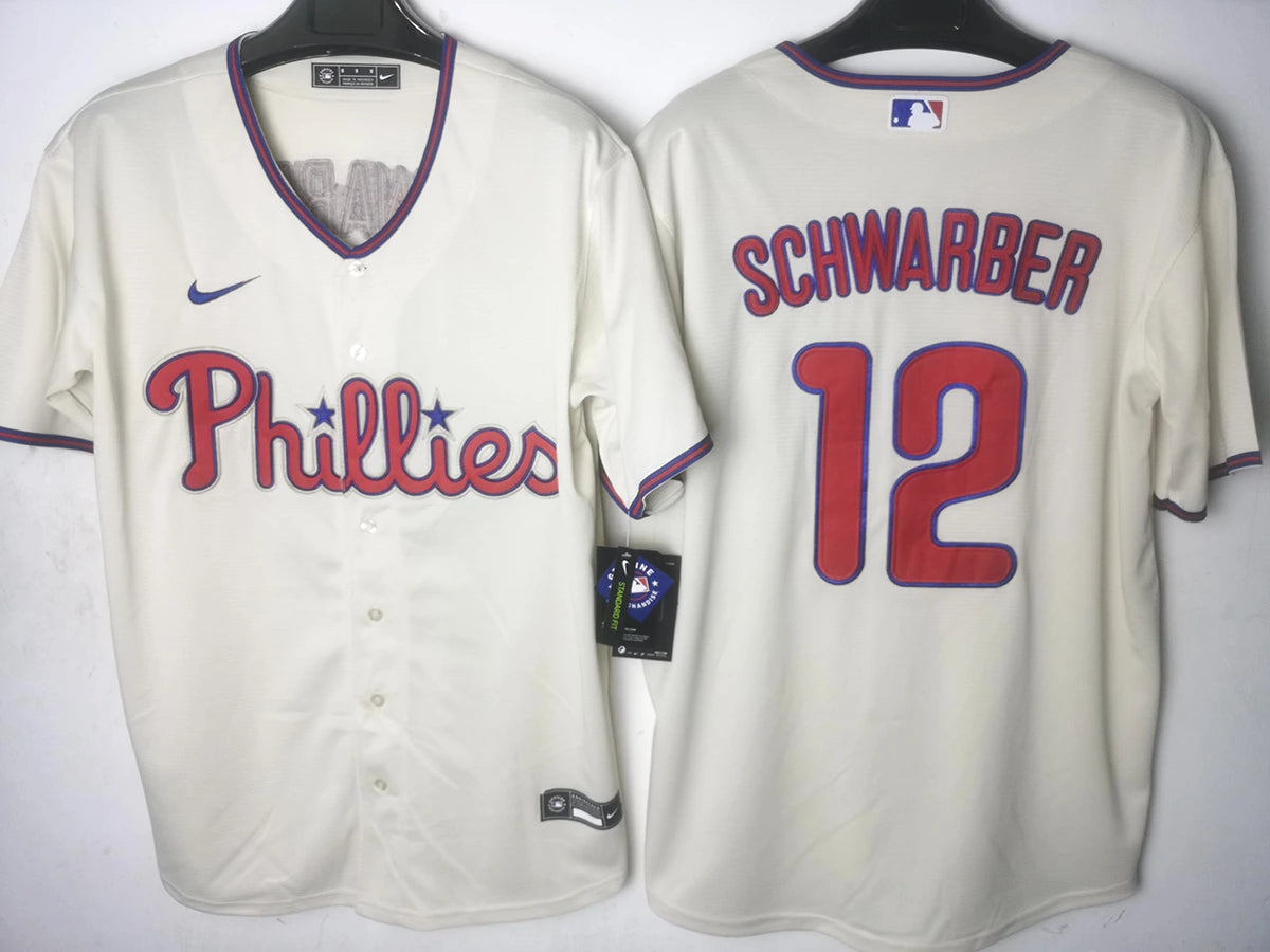 Philadelphia Phillies - Schwarber #12 - Crema