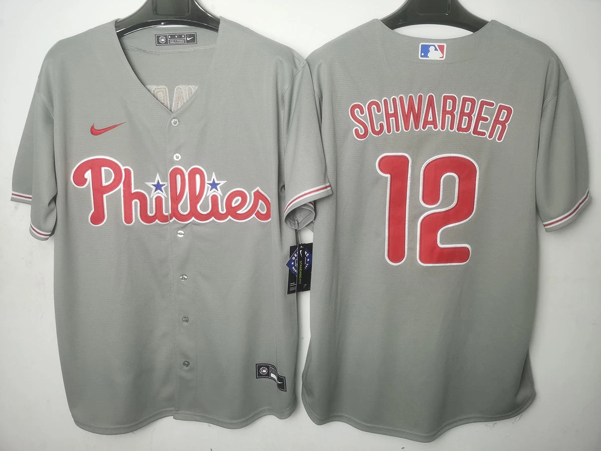 Philadelphia Phillies - Schwarber #12 - City Connect Azul