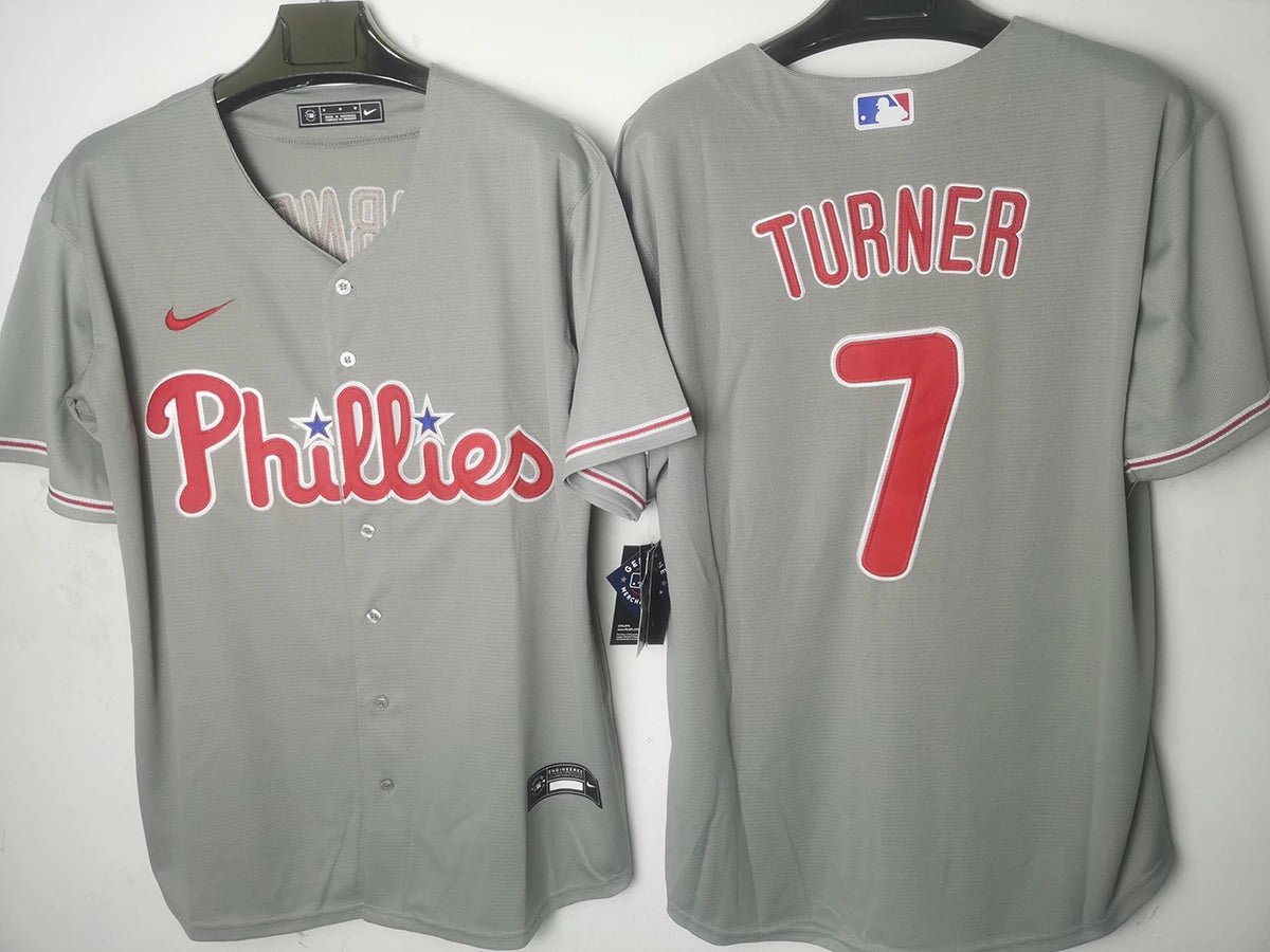 Philadelphia Phillies - Turner #7 - City Connect Azul