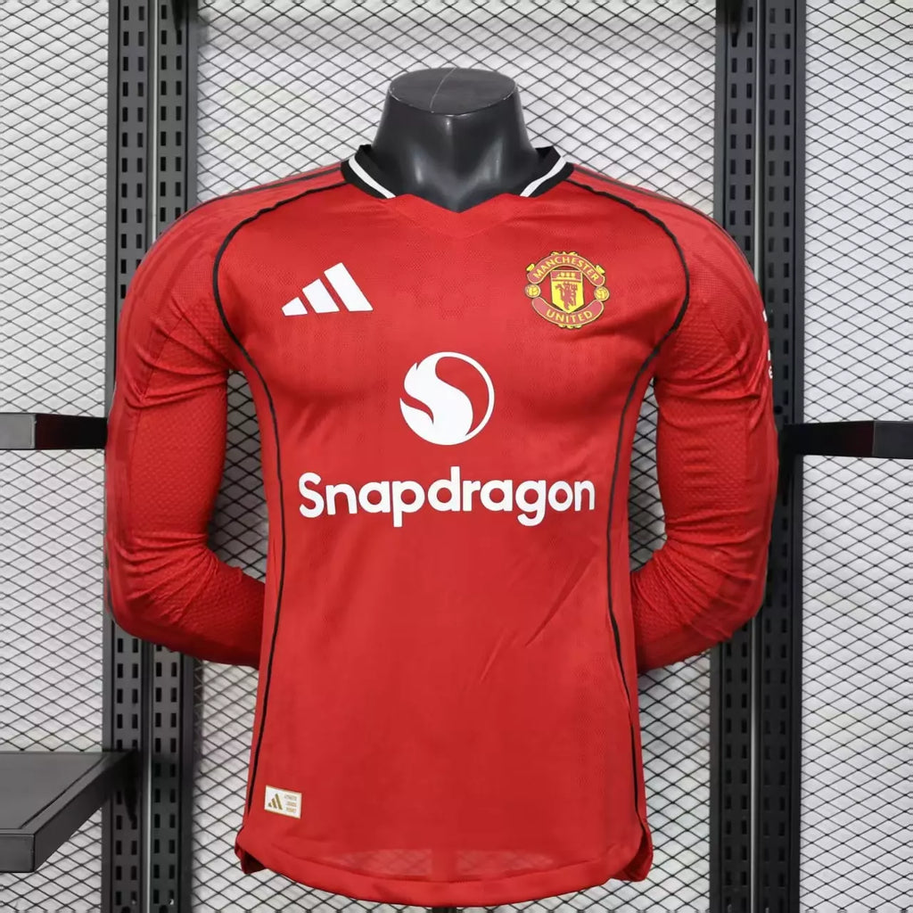Manchester United 26/27 - Local - Jugador - Manga Larga