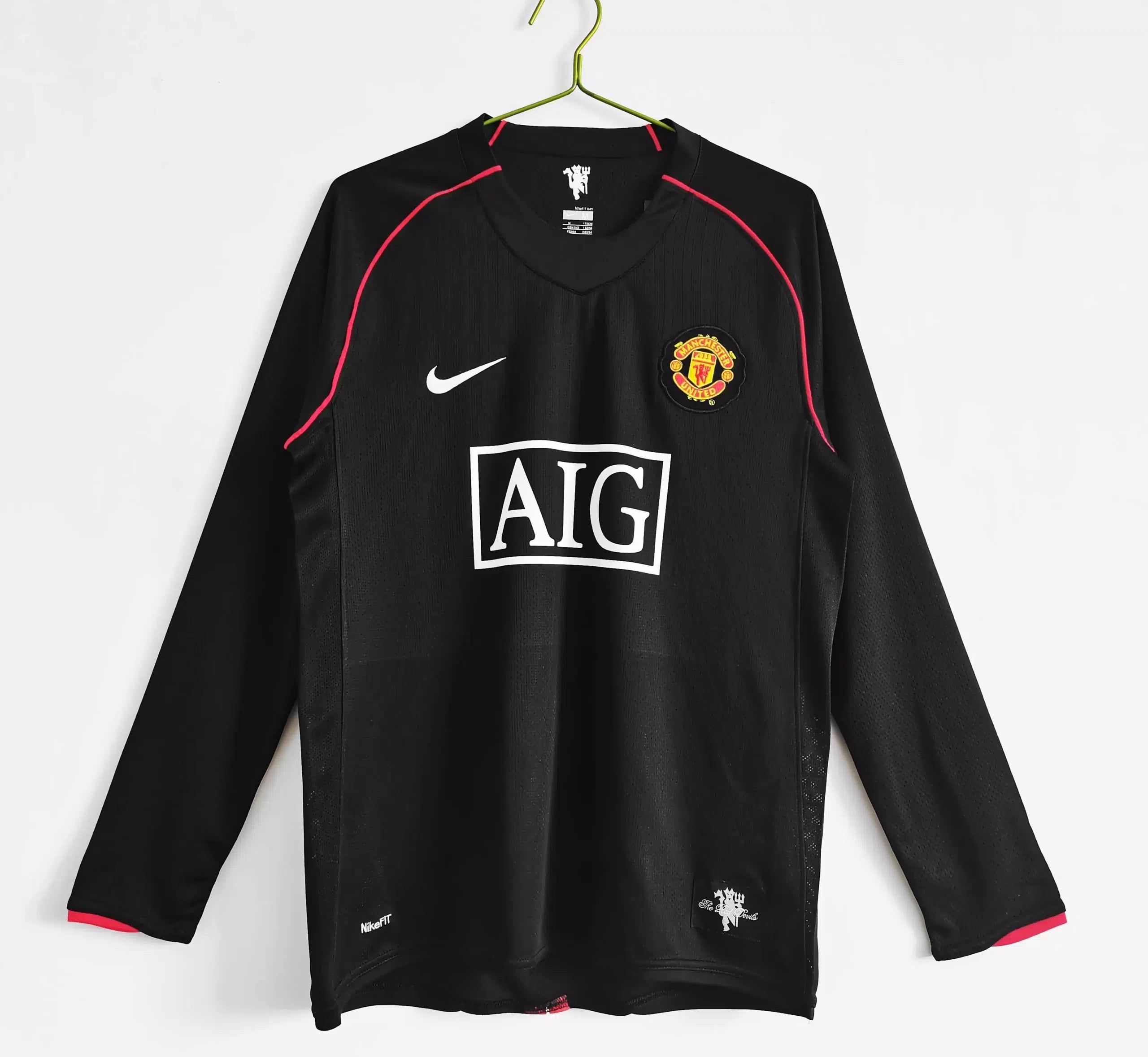 Man United 07/08 - Visita - Manga Larga