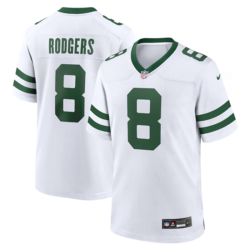 Jets Rodgers #8