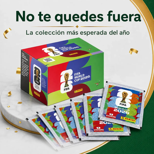 Álbum Estampas Copa Mundial 2026 - Caja