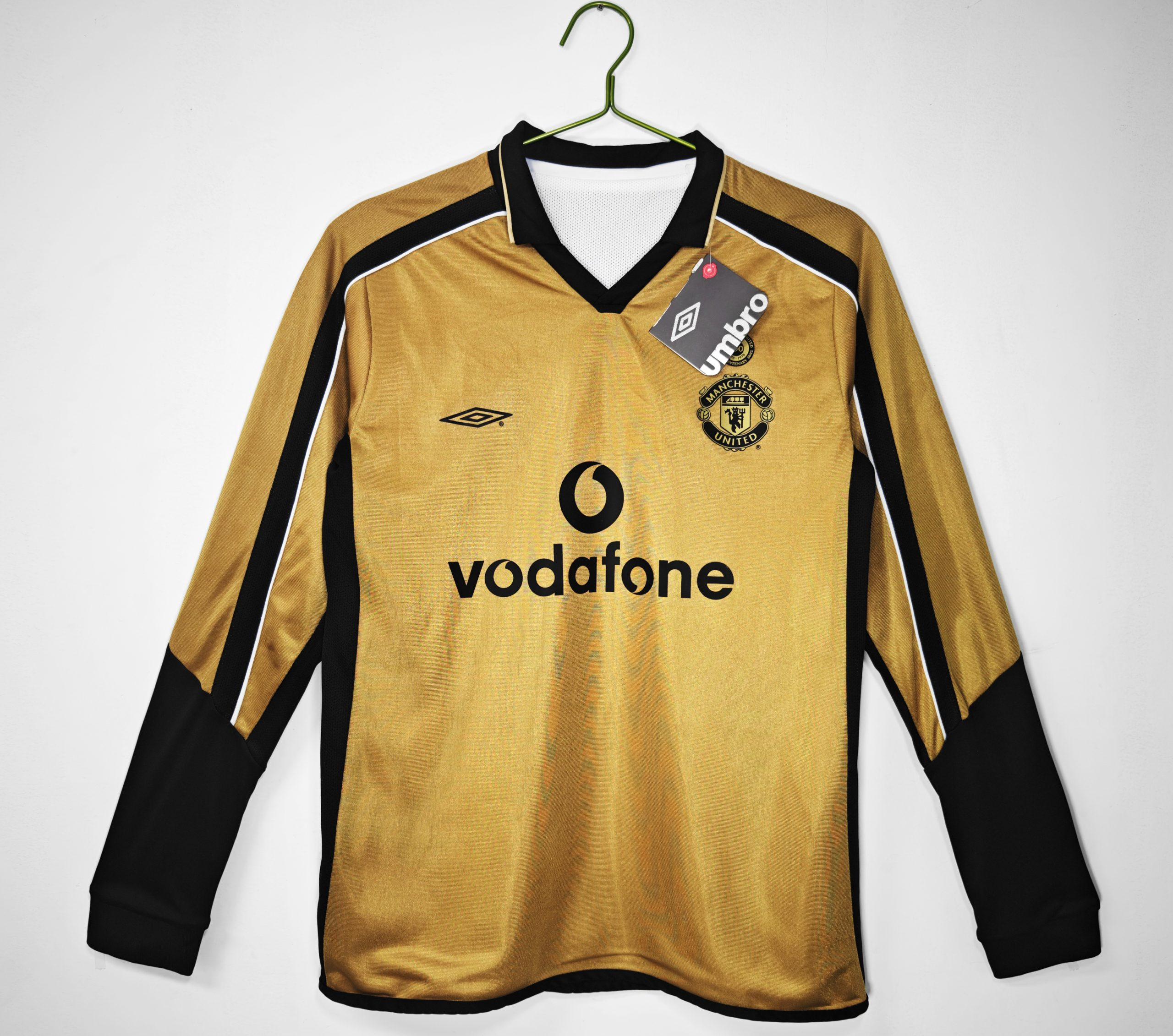 Man United 01/02 - Edición Centenario - Manga Larga - Retro