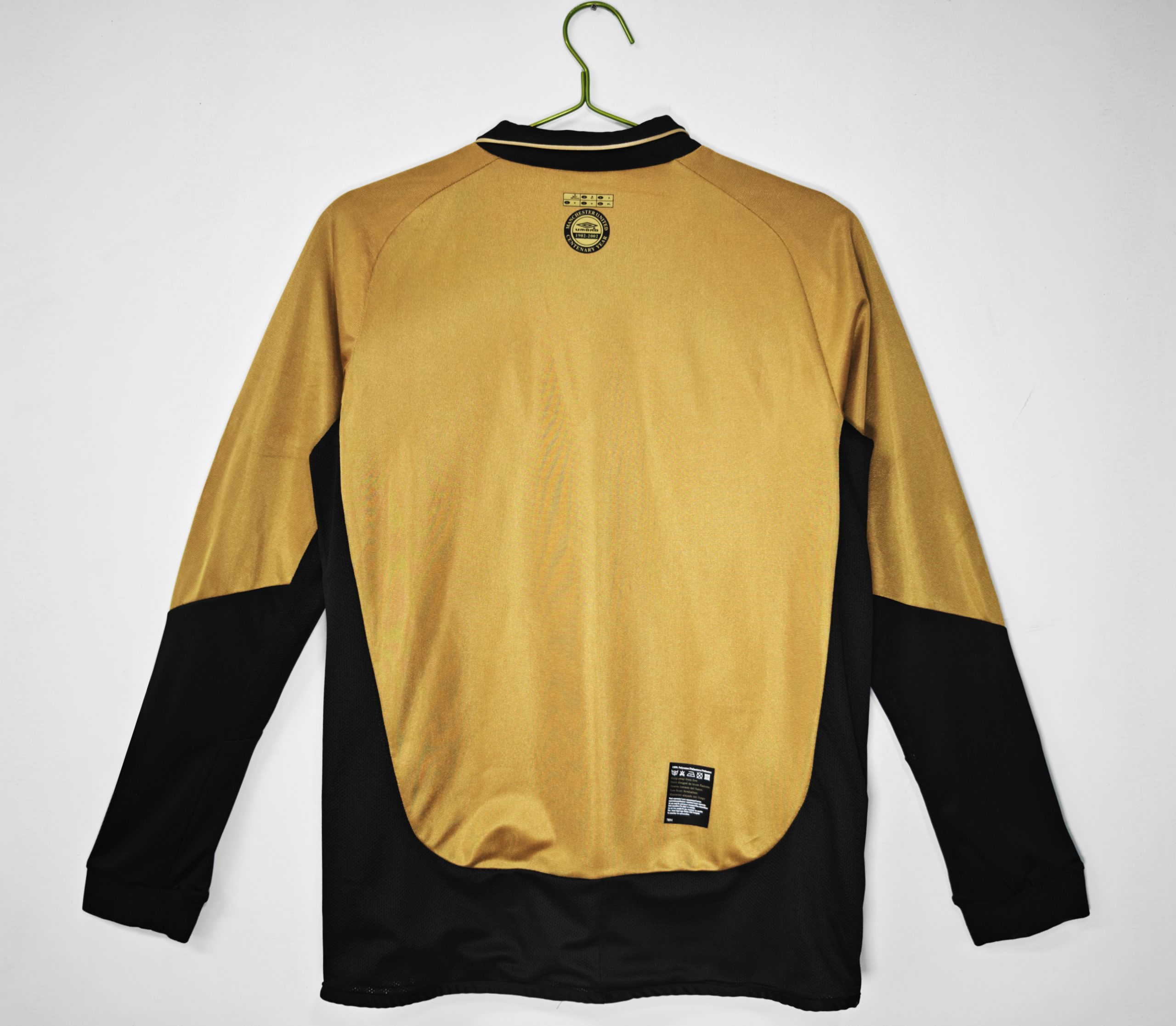 Man United 01/02 - Edición Centenario - Manga Larga - Retro