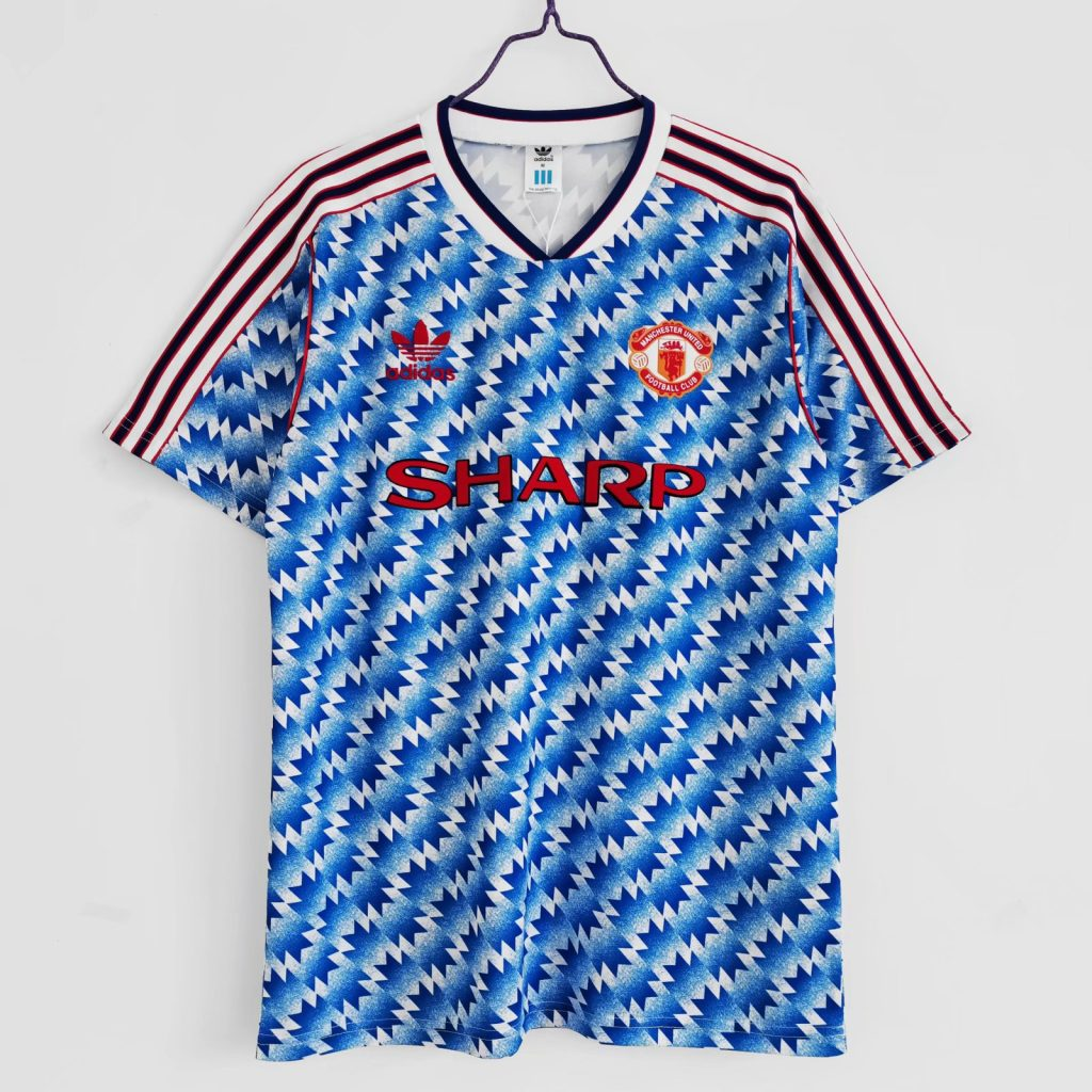Man United 90/92 - Visita - Retro