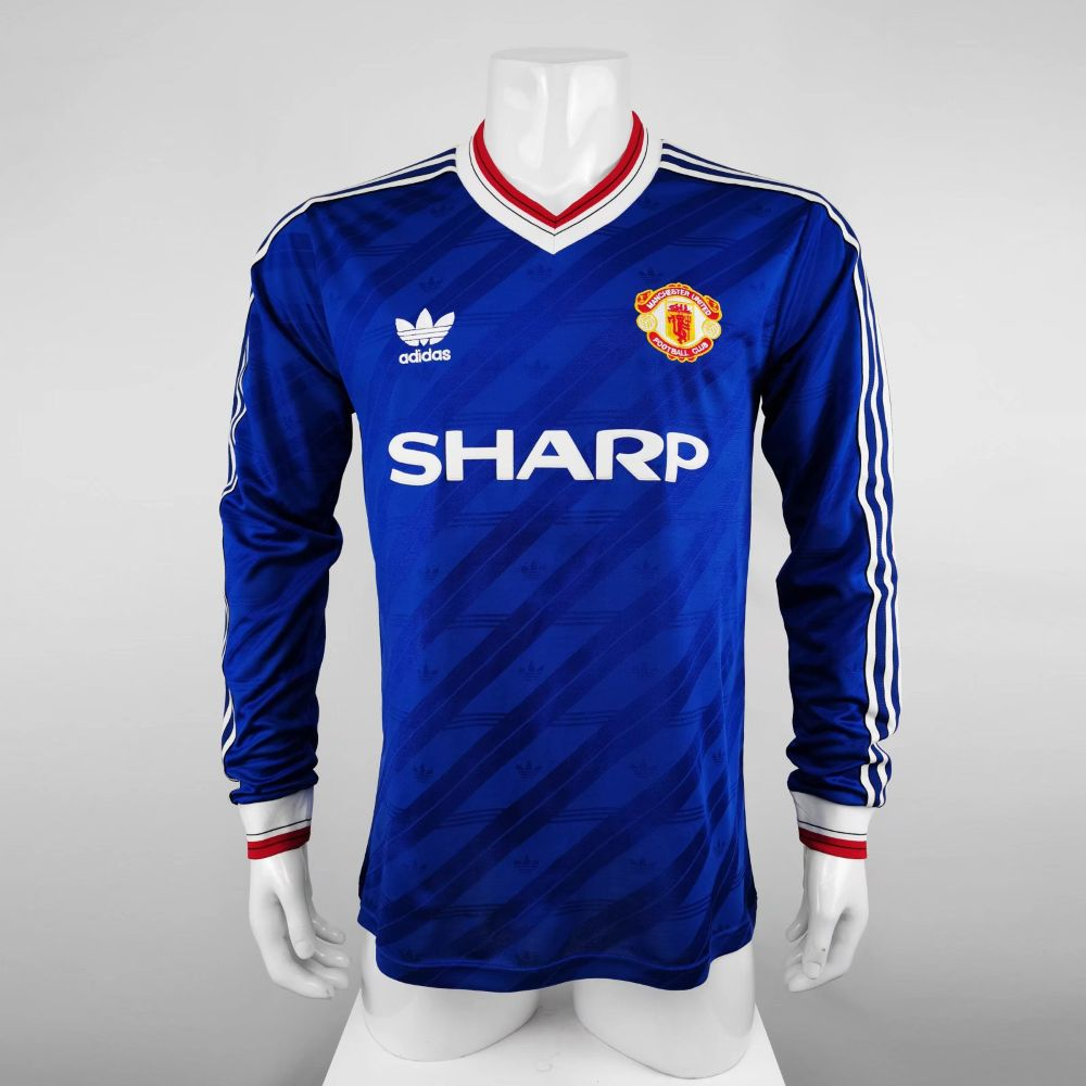 Man United 86/88 - Local - Manga Larga - Retro